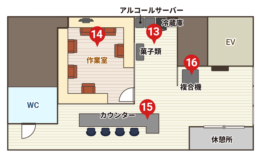 フロアマップ画像